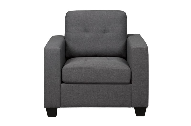 QFTT-T1173 | Charcoal Linen Sofa Set