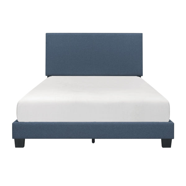 Nolens blue linen bed