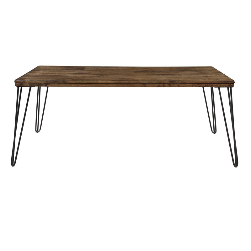 Kellson 2-tone rustic oak coffee table & end table