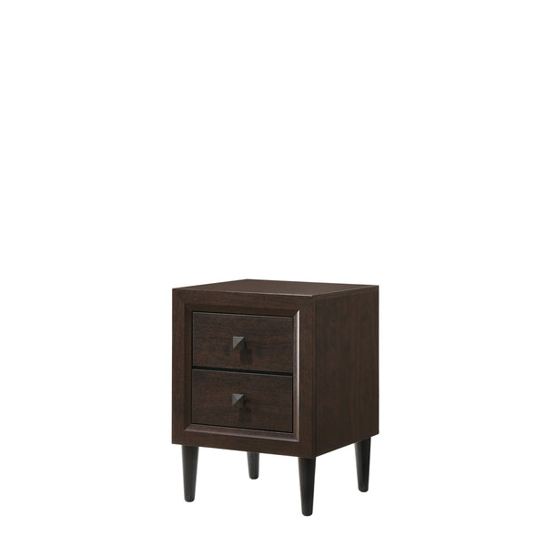 Pritti night stand with two drawers