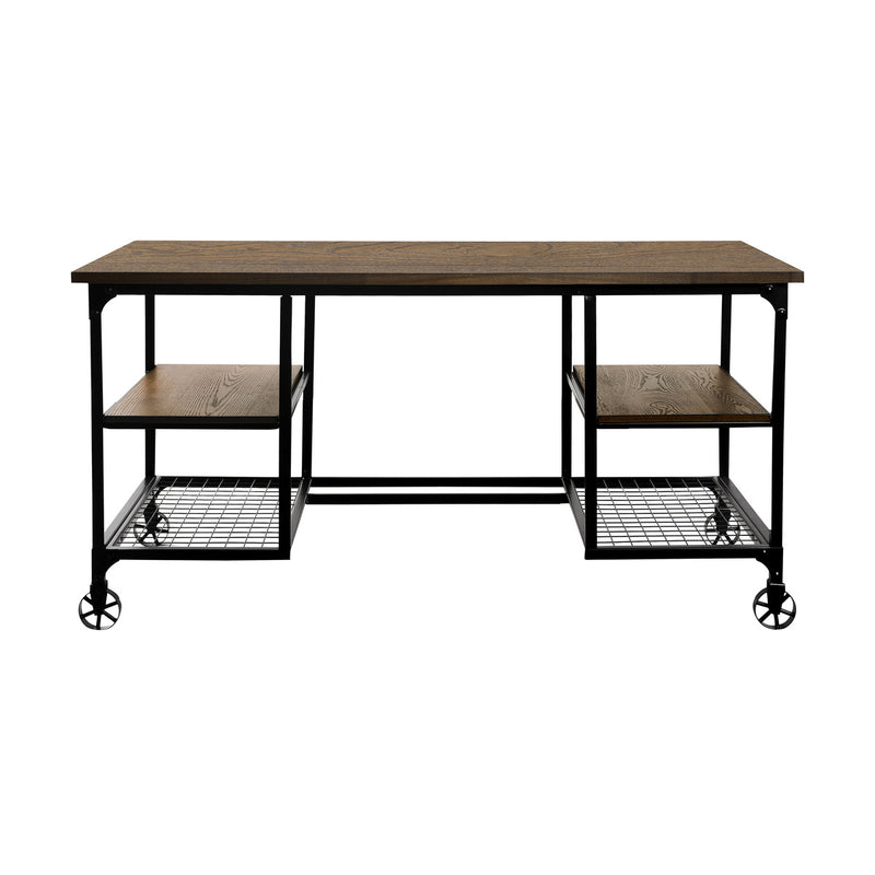 QFMZ-5099-15 | Millwood Office Table and Bookcase