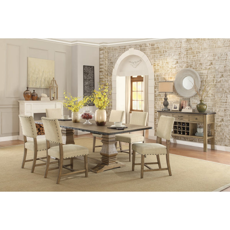 QFMZ-5328-96 | Rustic Dining Table