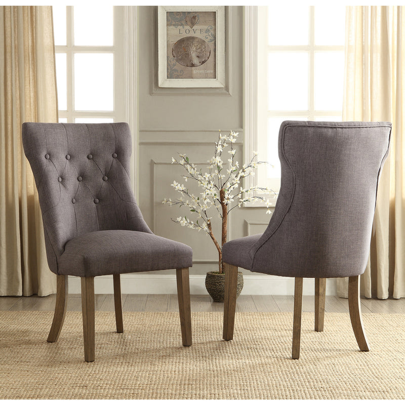 QFMZ-5428-S2 | Side Chair with Tufted Back