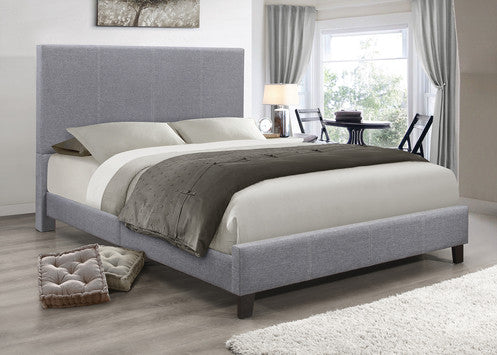 QFIF-5474 | Grey Fabric Bed