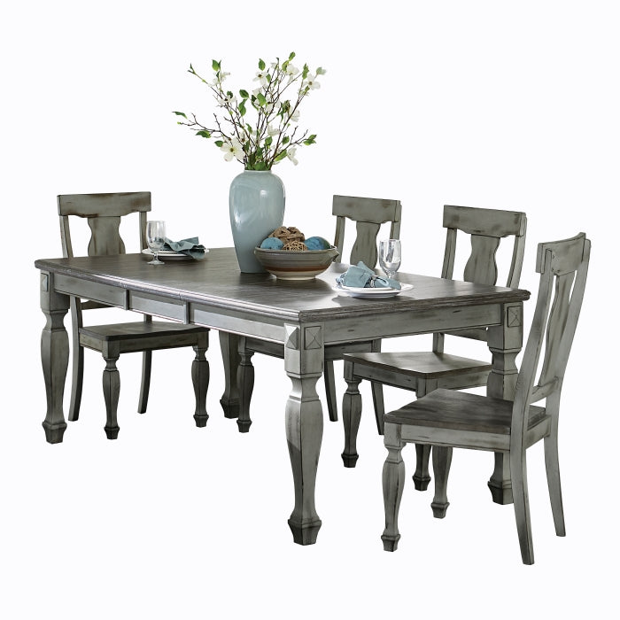 QFMZ-5520-78 | Fulbright Butterfly Leaf Dining Set