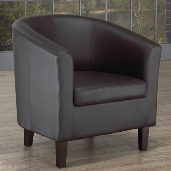 QFIF-660B | Black Easy Chair