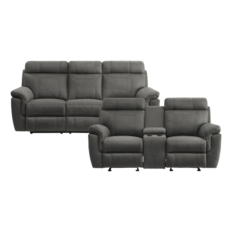QFMZ-9301GRY | Clifton Reclining Sofa