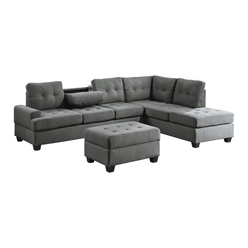 QFMZ-9367DG | Dunstan Sectional Sofa Set