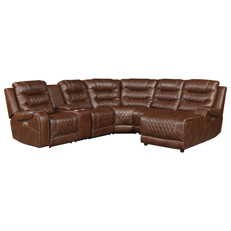 QFMZ-9405BR-SC | Putnam Reclining Sectional Sofa