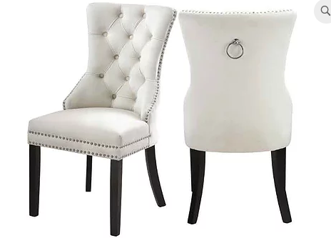 QFIF-1223 | Chair (Creme Velvet)