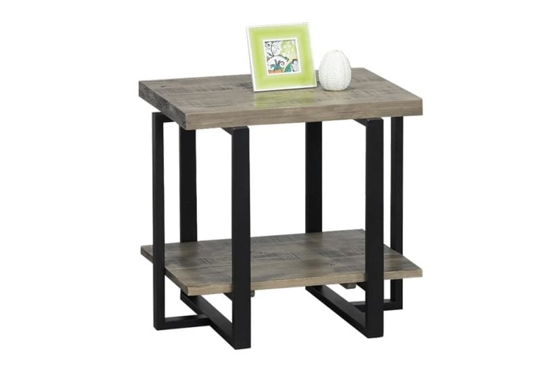 QFTT-T5045 | Brushed Wood Grain Coffee Table Set