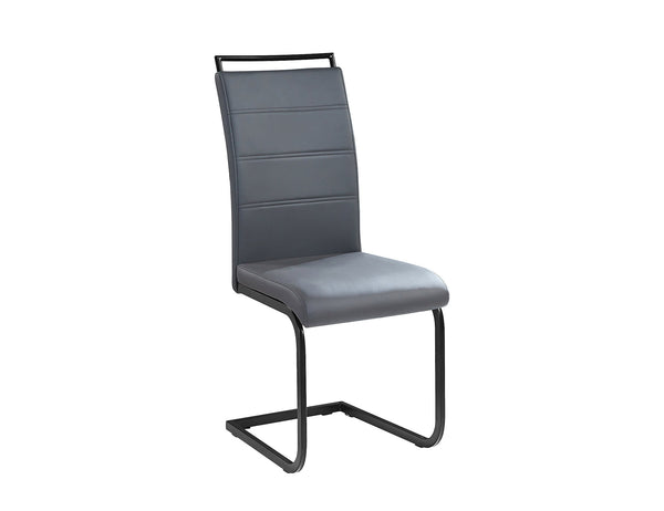 QFIF-1867 | Grey PU Chair