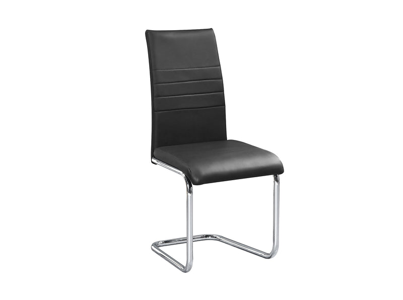 QFIF-1871 | Black PU Chair