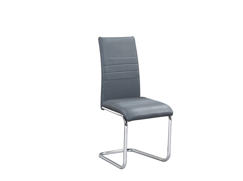QFIF-1873 | Grey PU Chair