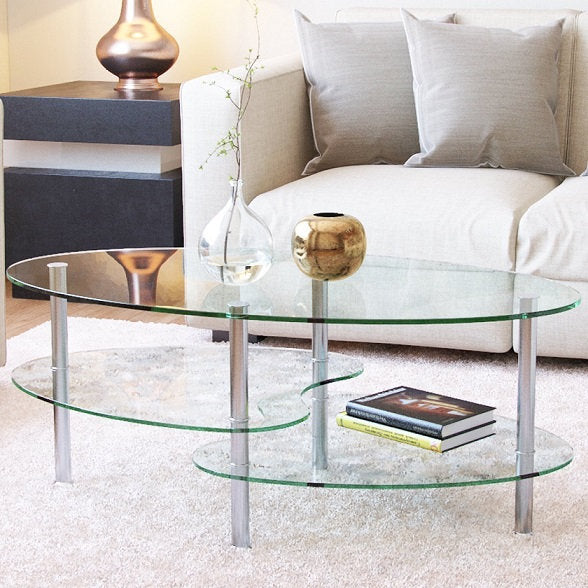 QFIF-2014 | Clear Glass Coffee Table