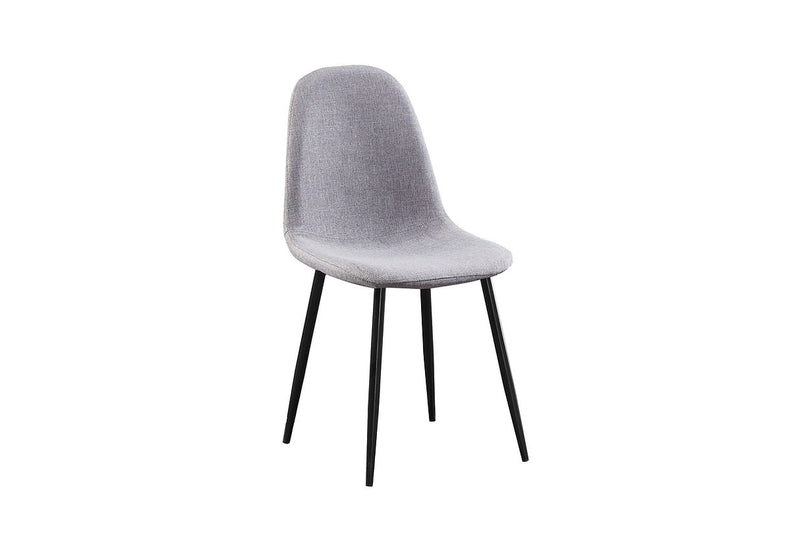 QFIF-1745 | Grey Fabric Chair