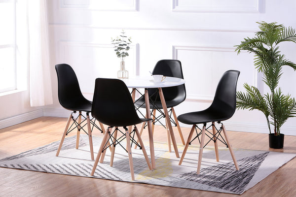 QFIF-T-1405 | Round Lacquered Eiffel Dining Table