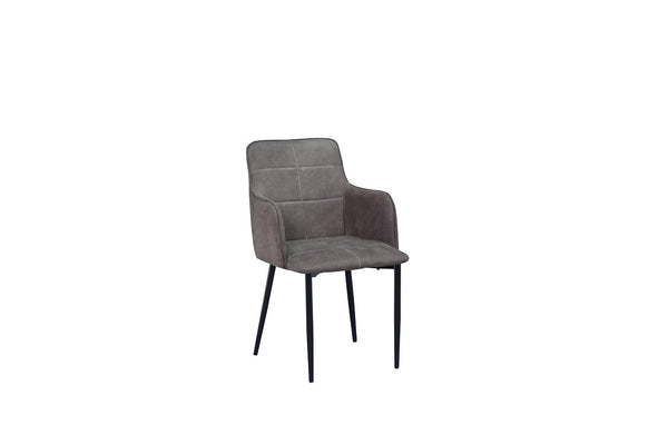QFIF-1835 | Charcoal Brown Chair