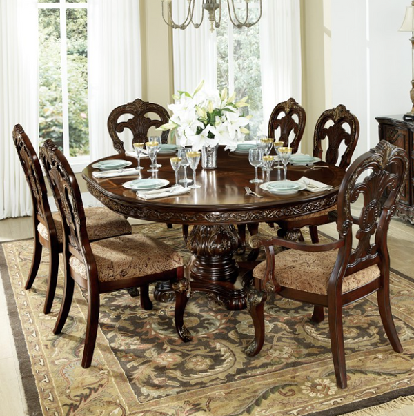QFMZ-2243-76DT | Deryn Park Round/Oval Dining Table