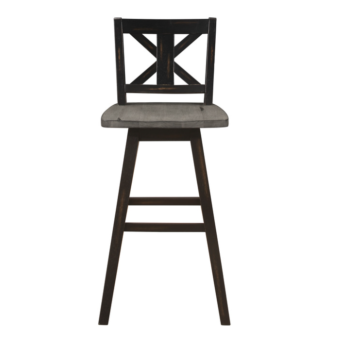 QFMZ-5602-29BK | Swivel Pub Height Chair