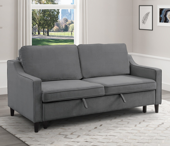QFMZ-9428 | Convertible Studio Sofa w/ Pull-out Bed