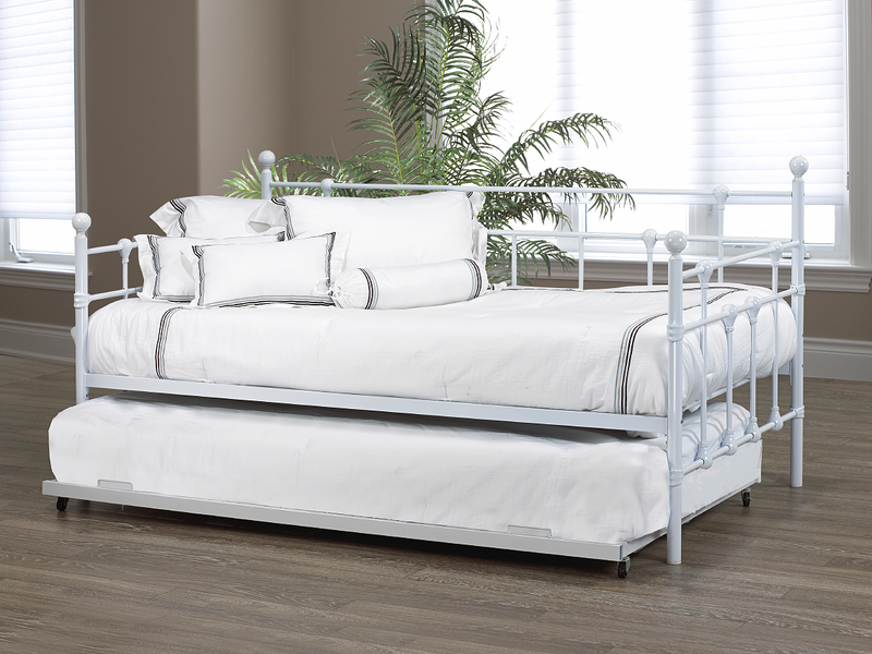 QFIF-316/316-TR-WH | White Trundle Bed